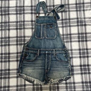 Blue Denim Overalls